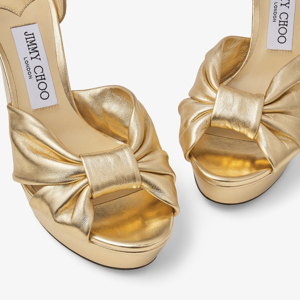 Jimmy Choo Heloise Platform Heel Sandals - Picture 5 of 16